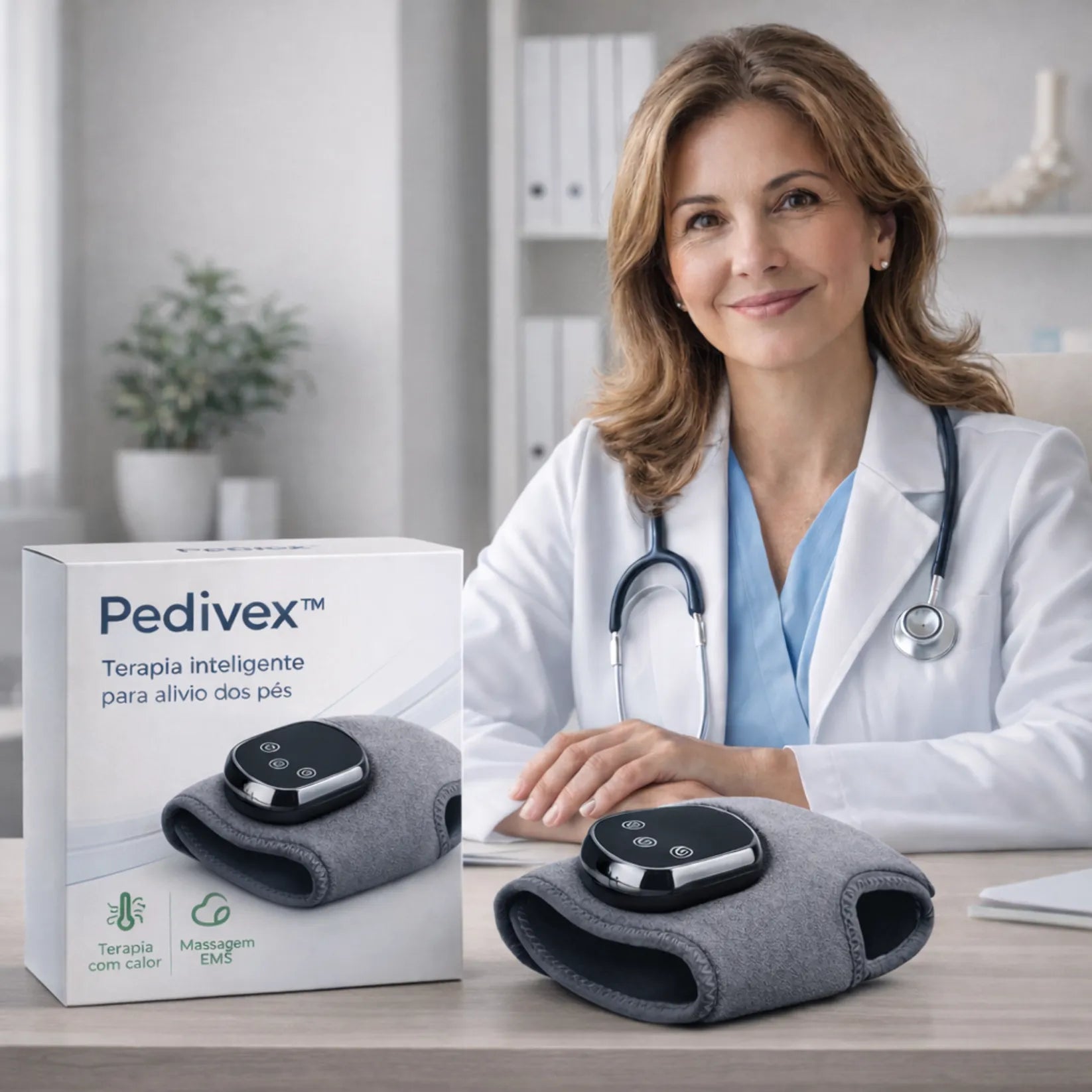 Pedivex™ - Conforto e relaxamento para seus pés todos os dias