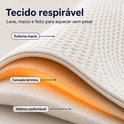 Pedivex com tecido respirável e camadas confortáveis