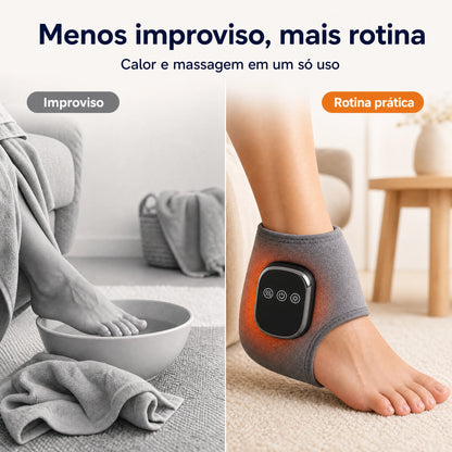 Comparativo Pedivex com design fechado no calcanhar versus improvisos