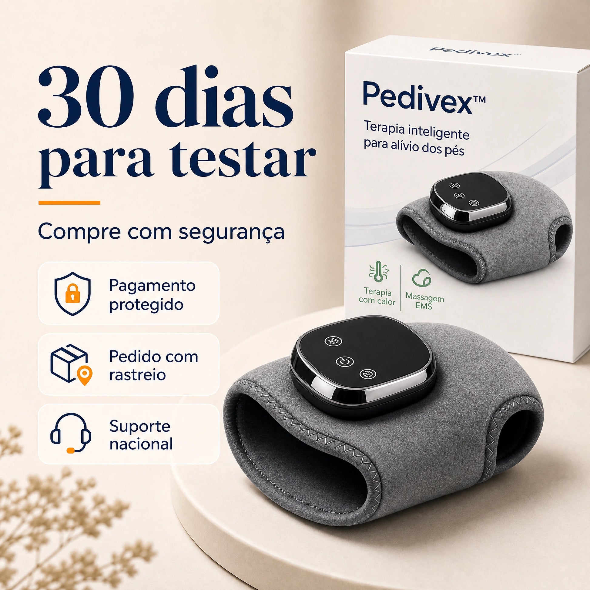 Pedivex com embalagem completa e 30 dias para testar